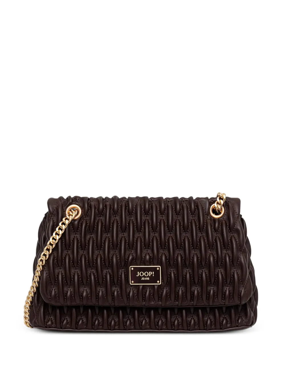 Joop! Ruga Emma quilted shoulder bag - Marrone