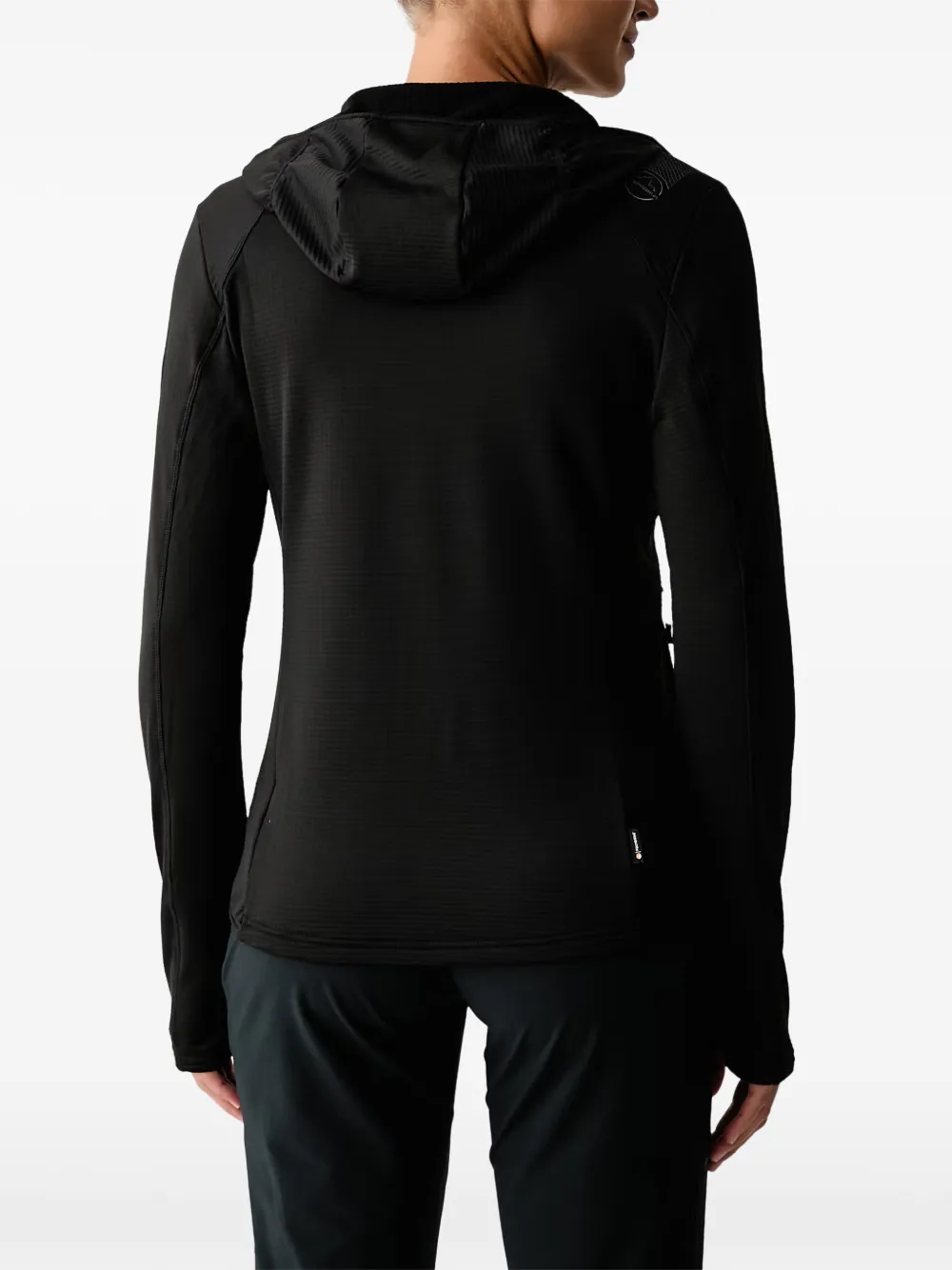 La Sportiva Chill logo-print zip-up hoodie Zwart