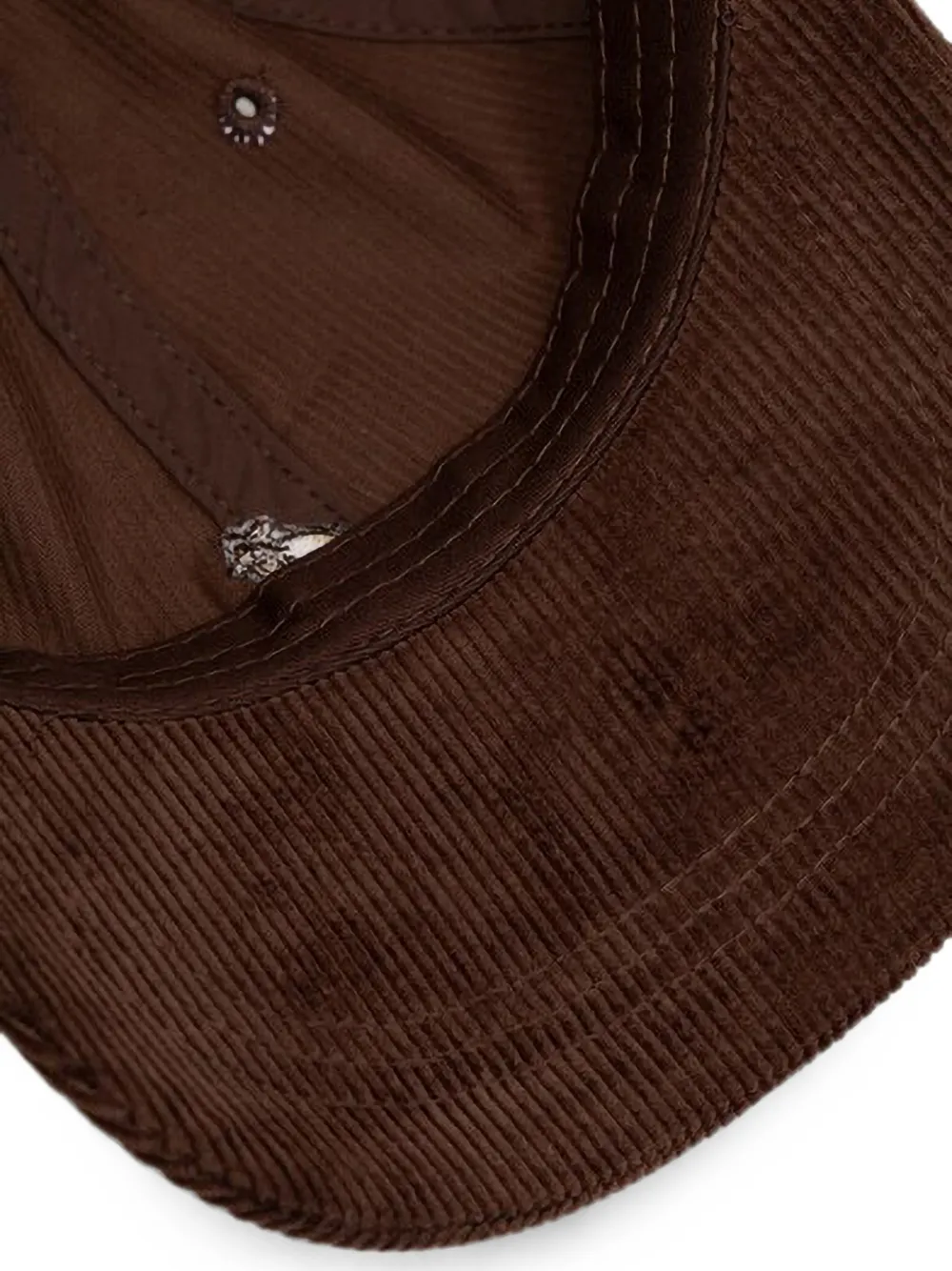 Kangol Ribfluwelen honkbalpet Bruin