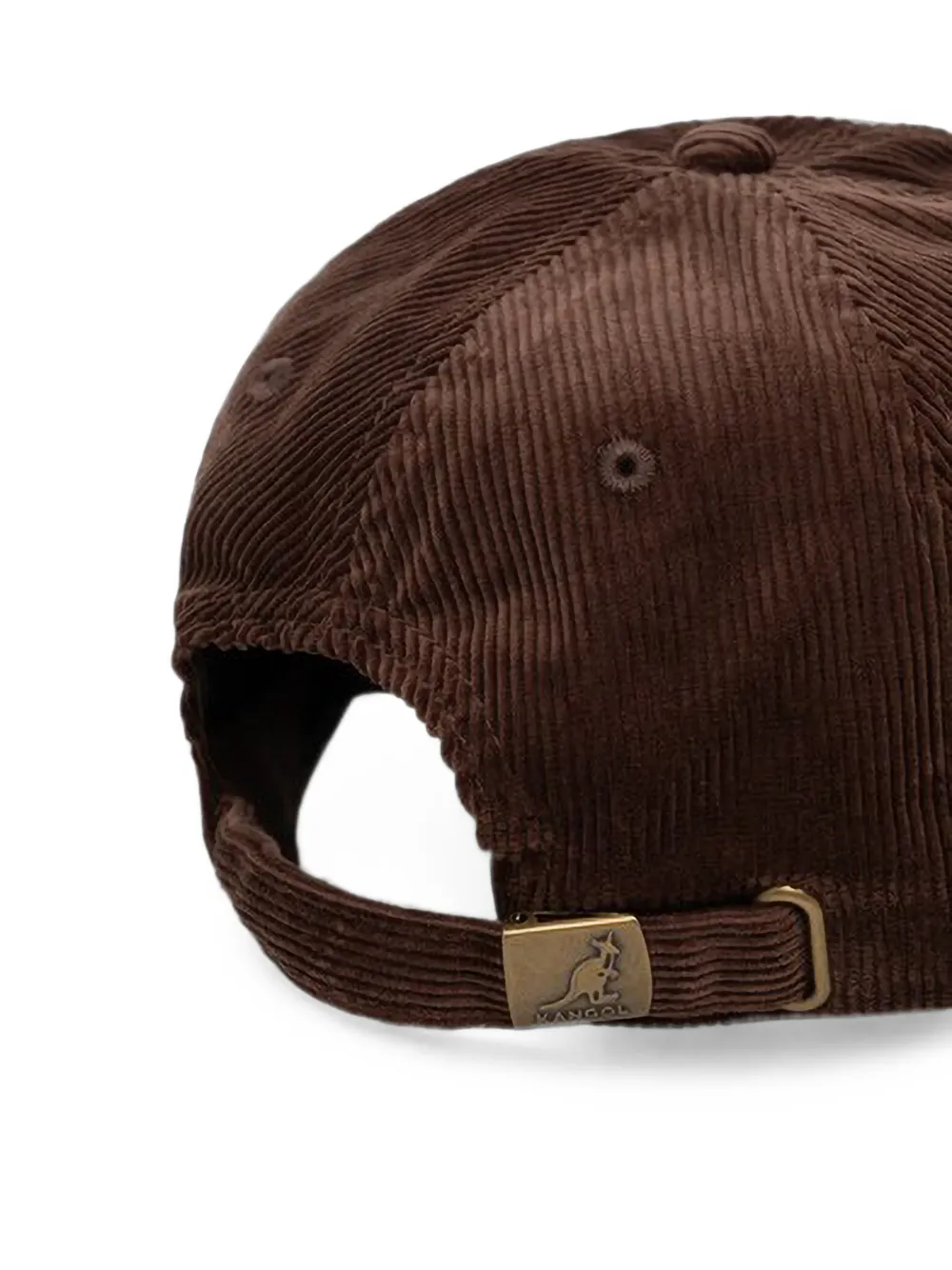 Kangol Ribfluwelen honkbalpet Bruin