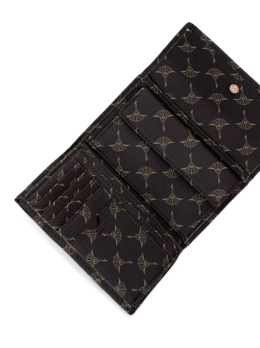 Joop! Cortina Cosma portemonnee met korenbloemen-print Bruin