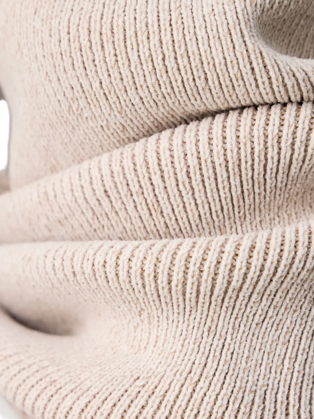 Joop! half-zip ribbed-knit sweater Beige