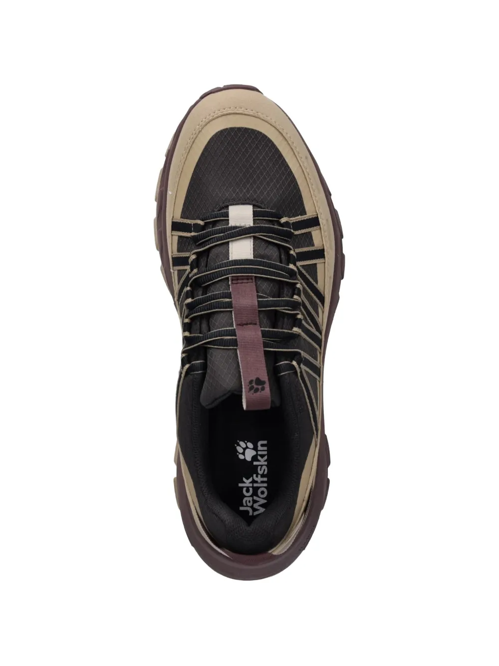 JACK WOLFSKIN Wild Hike Texapore panelled sneakers Paars