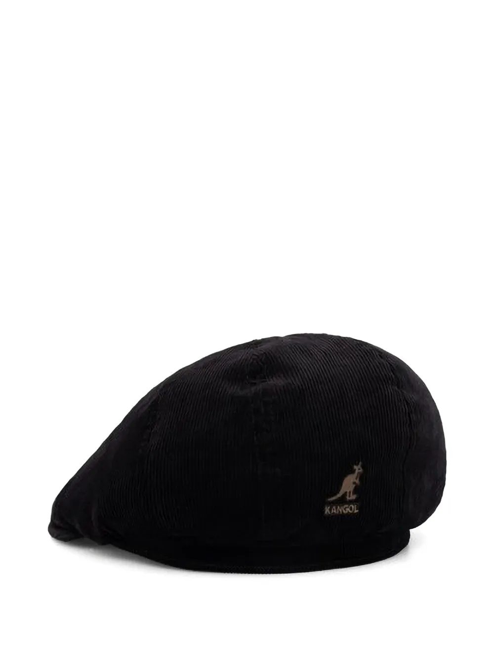 Kangol corduroy flat cap | Black | Image 1