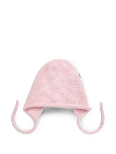 Kangol furred-finish tie-fastening hat