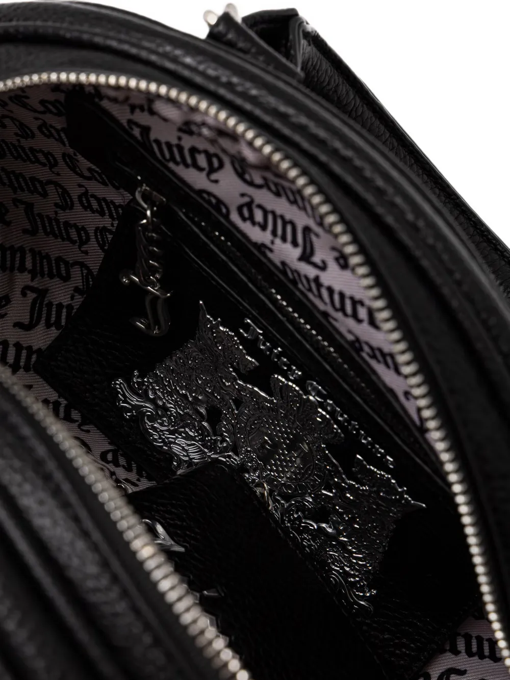 Juicy Couture Twig Narrative shopper met logo-reliëf Zwart