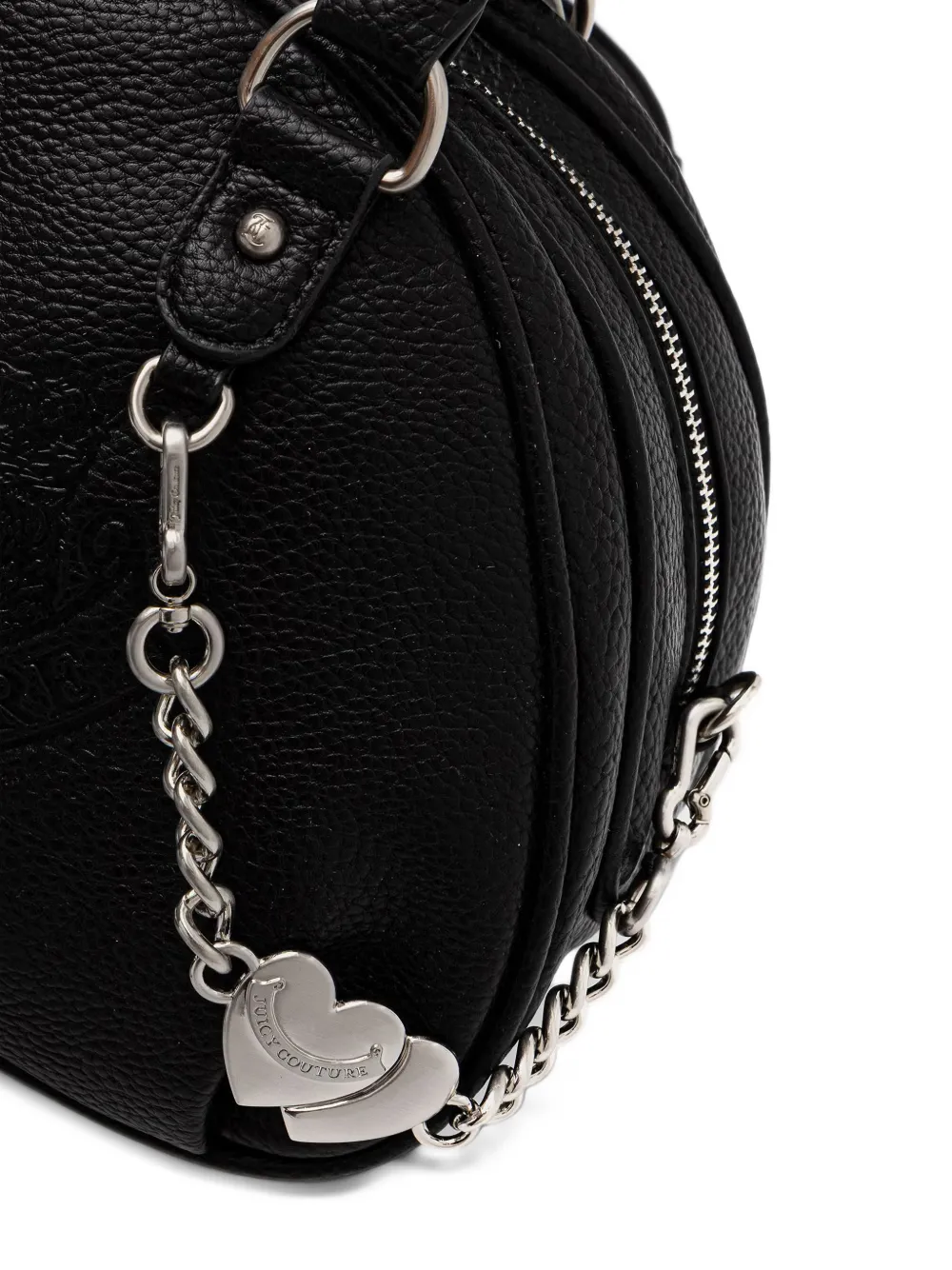 Juicy Couture Twig Narrative shopper met logo-reliëf Zwart