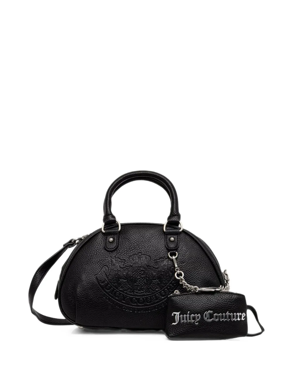 Juicy Couture Twig Narrative shopper met logo-reliëf Zwart