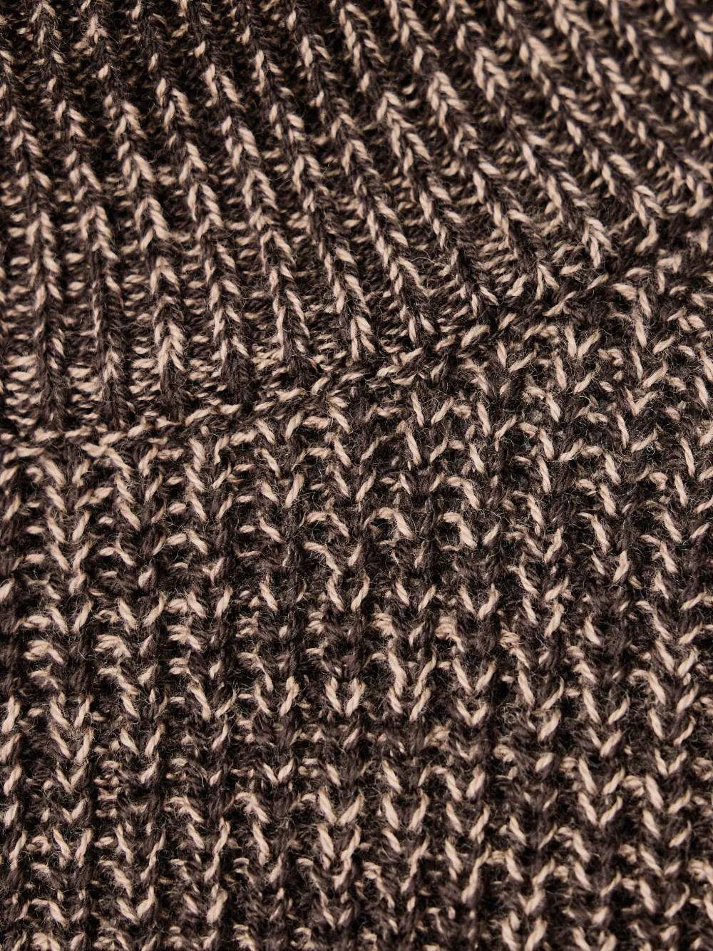 Joop! textured mock-neck sweater Bruin