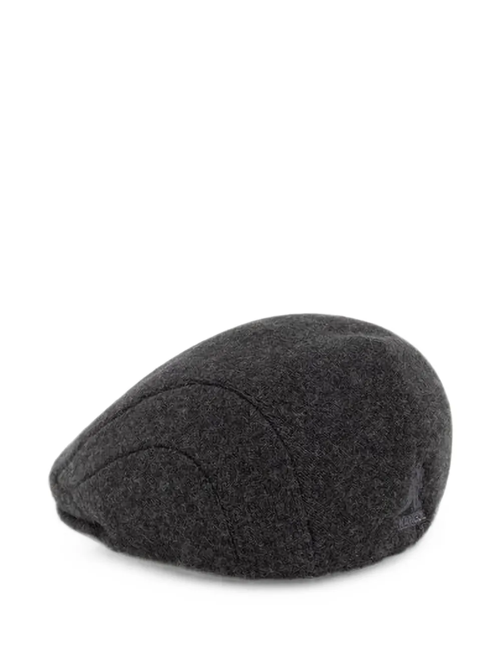 Kangol Platte pet met naad-detail Grijs