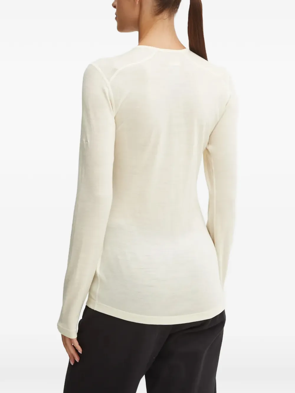 icebreaker 200 Oasis long-sleeve crew-neck base layer - Nude