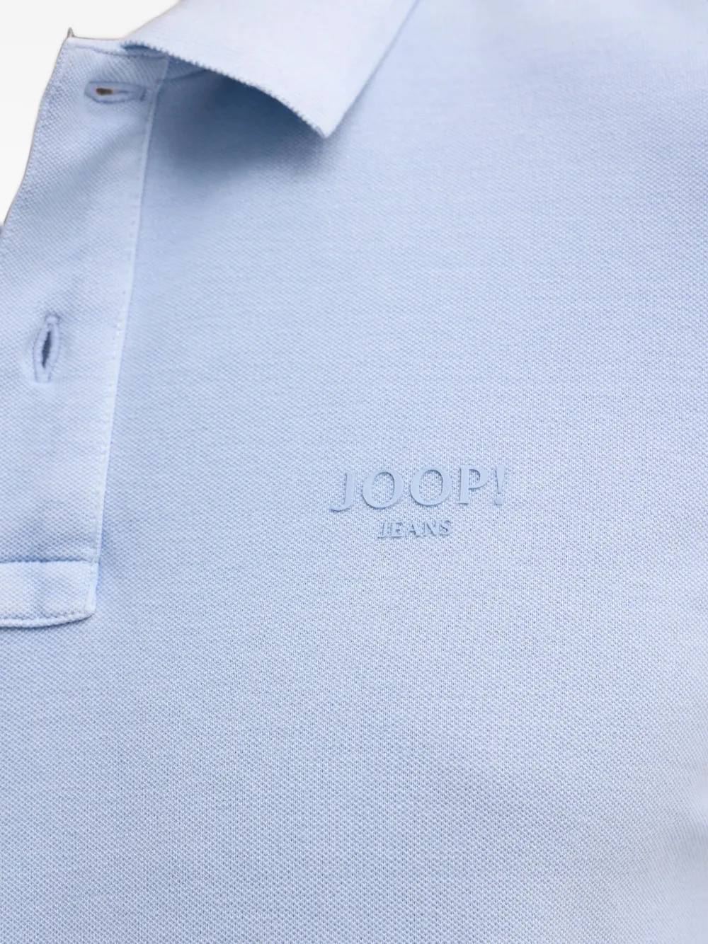 Joop! Poloshirt met geborduurd logo Blauw
