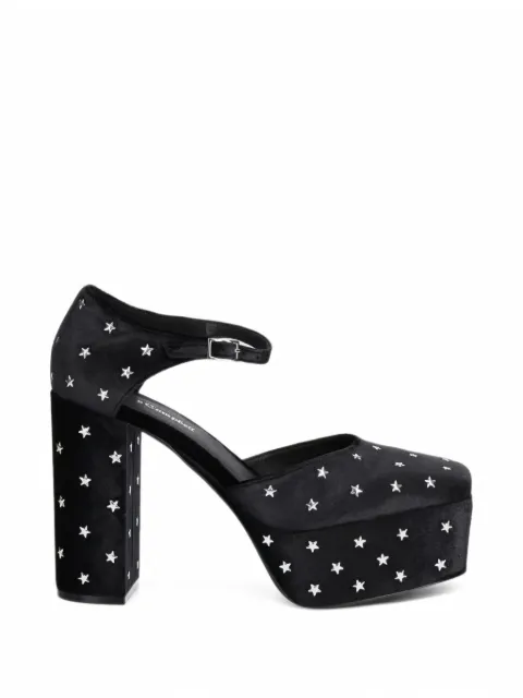 Jeffrey Campbell декорированные туфли на платформе
