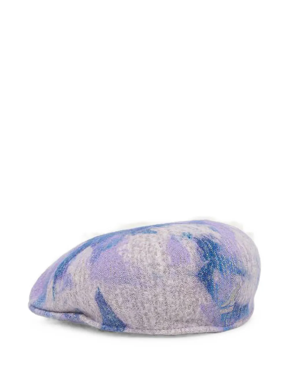 Kangol Pet met abstracte print Paars