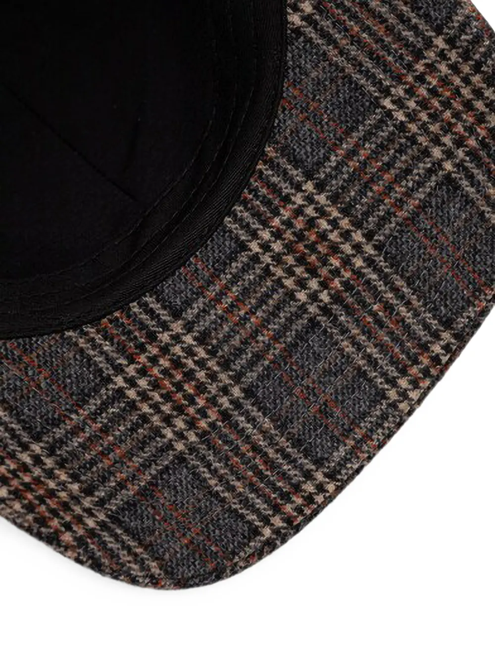 Kangol Geruite pet met oorkleppen Grijs