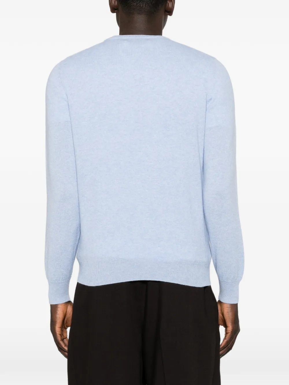 Gran Sasso Trui met ronde hals Blauw