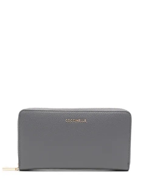 Coccinelle pebbled leather wallet