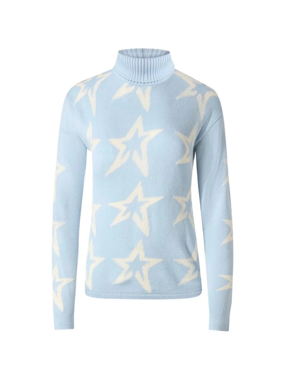 Perfect Moment Star Dust merino-wool sweater - Bleu