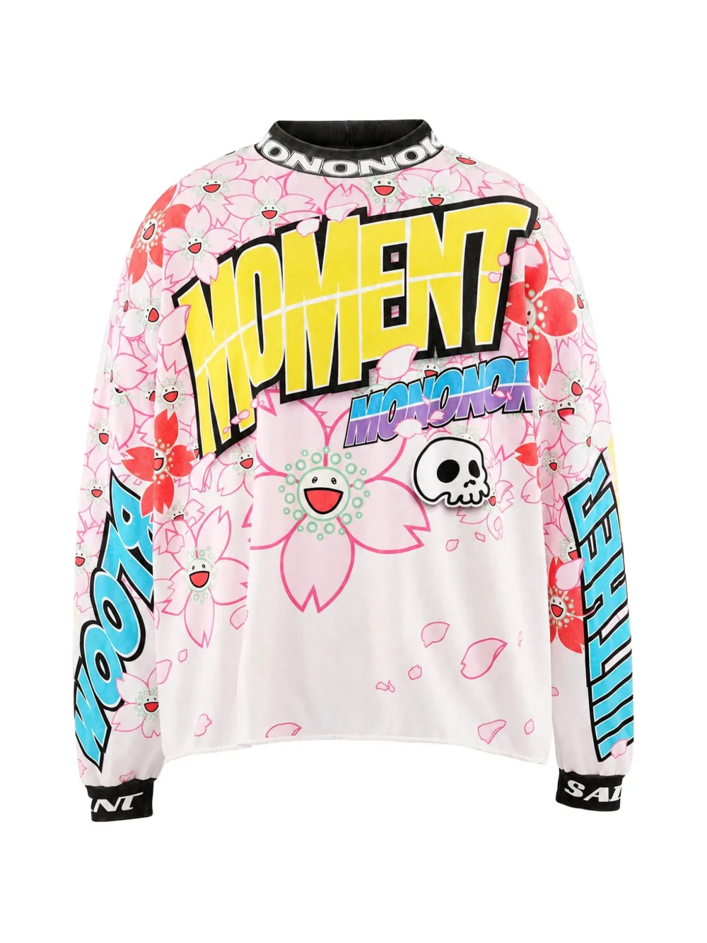 Monokemade graphic-print long-sleeve T-shirt