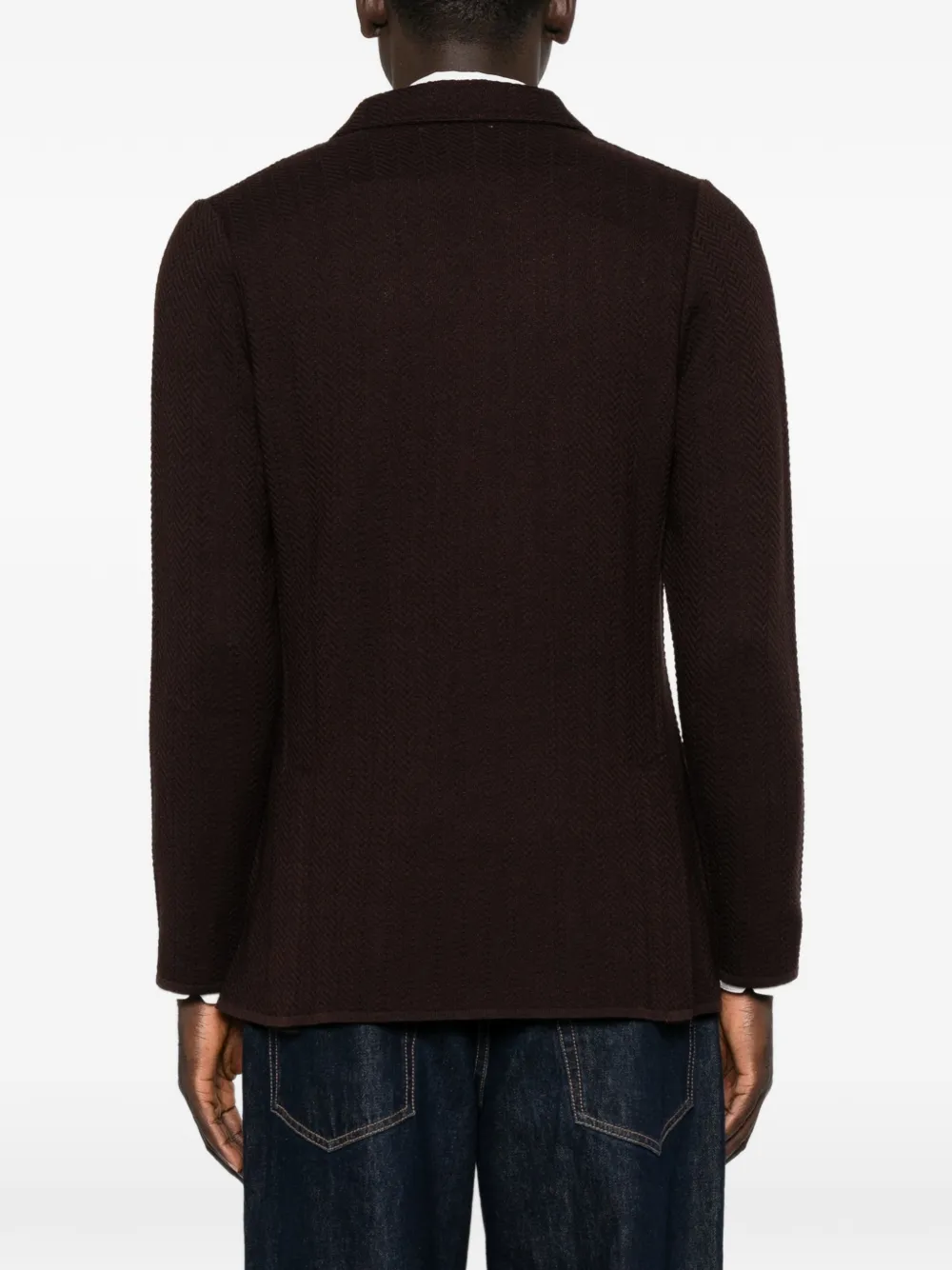 Lardini Blazer met dubbele rij knopen Bruin