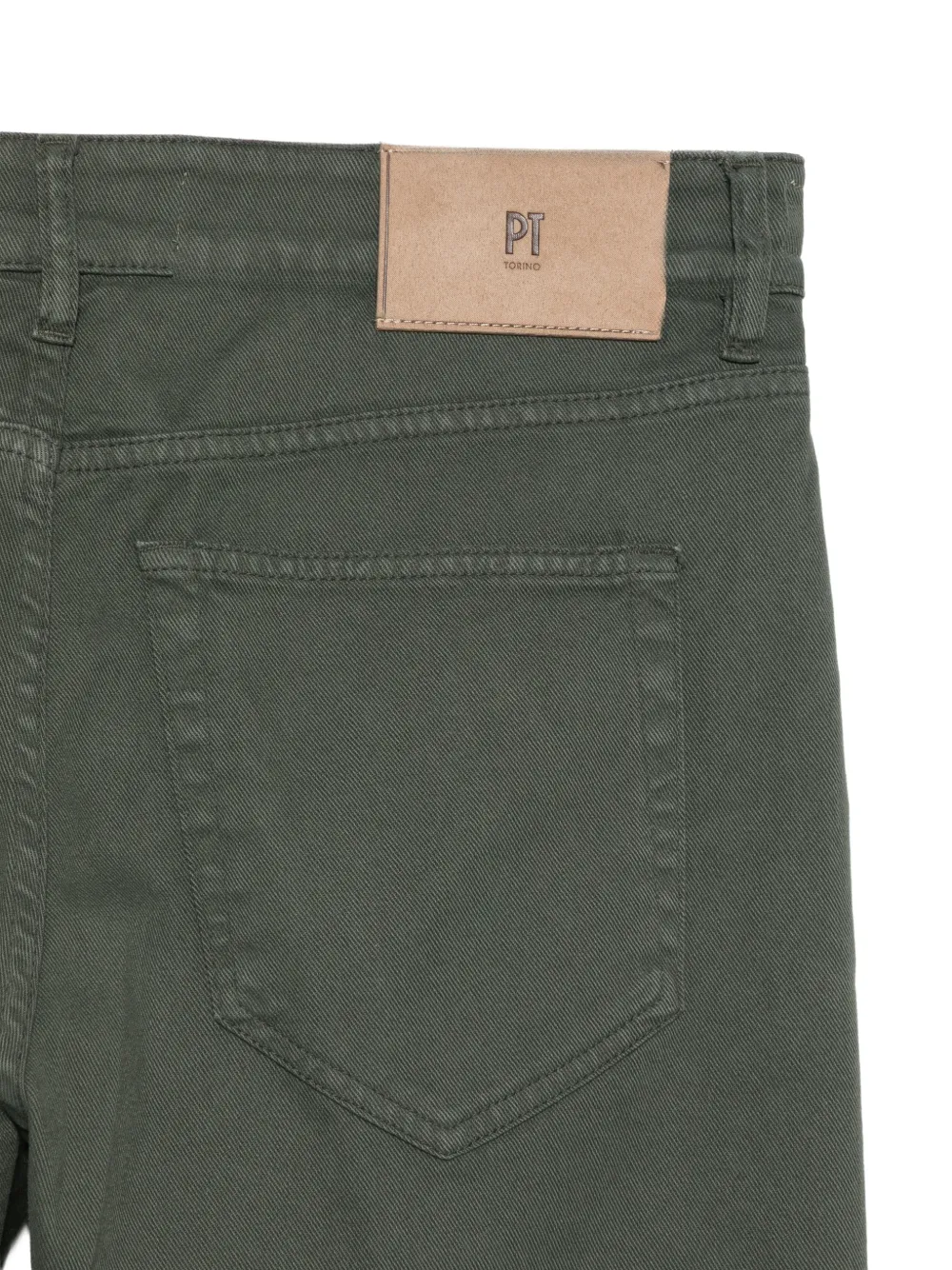 PT Torino Broek met logopatch Groen