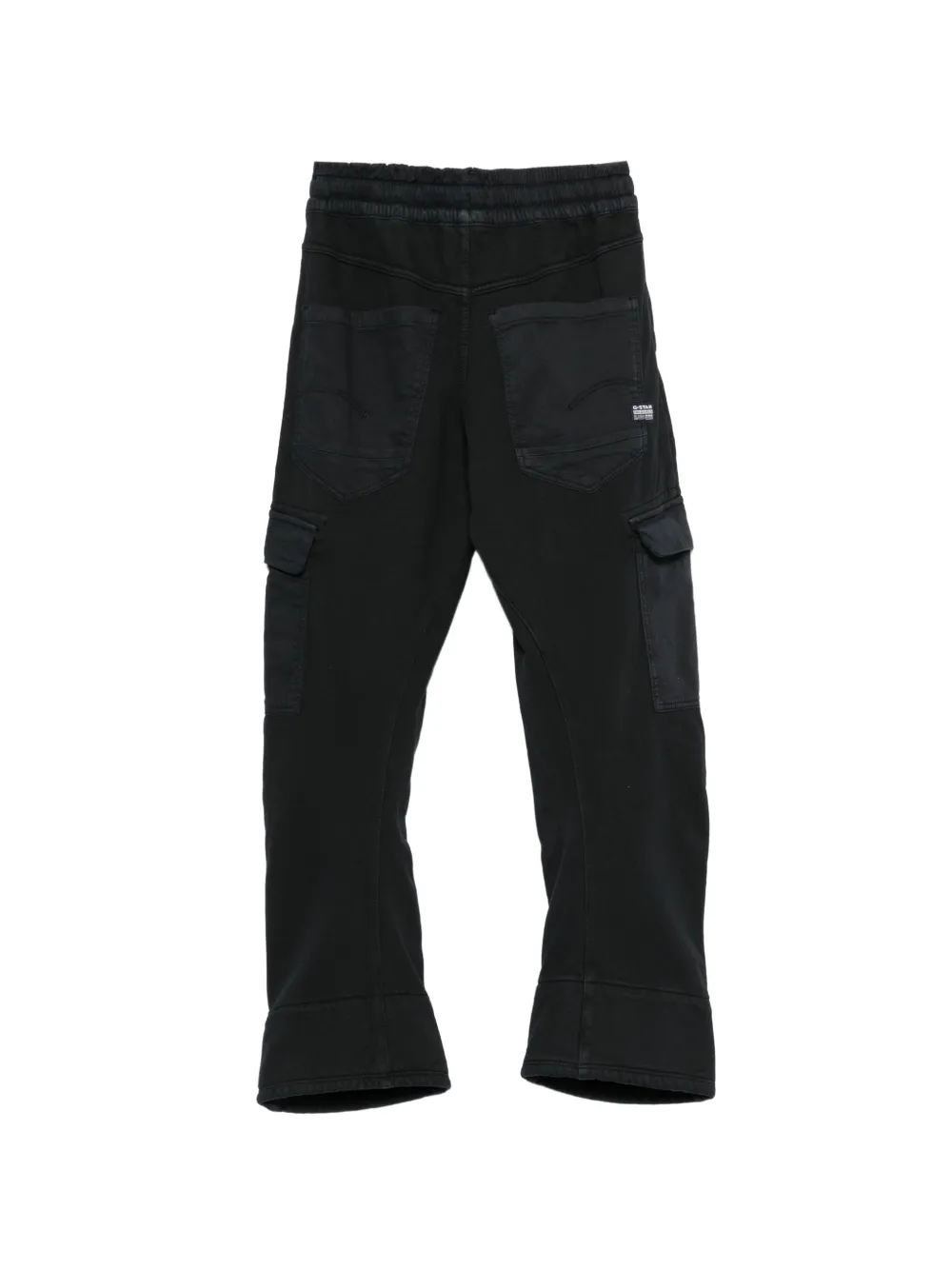 G-STAR RAW KIDS Cargo broek met trekkoordtaille Zwart