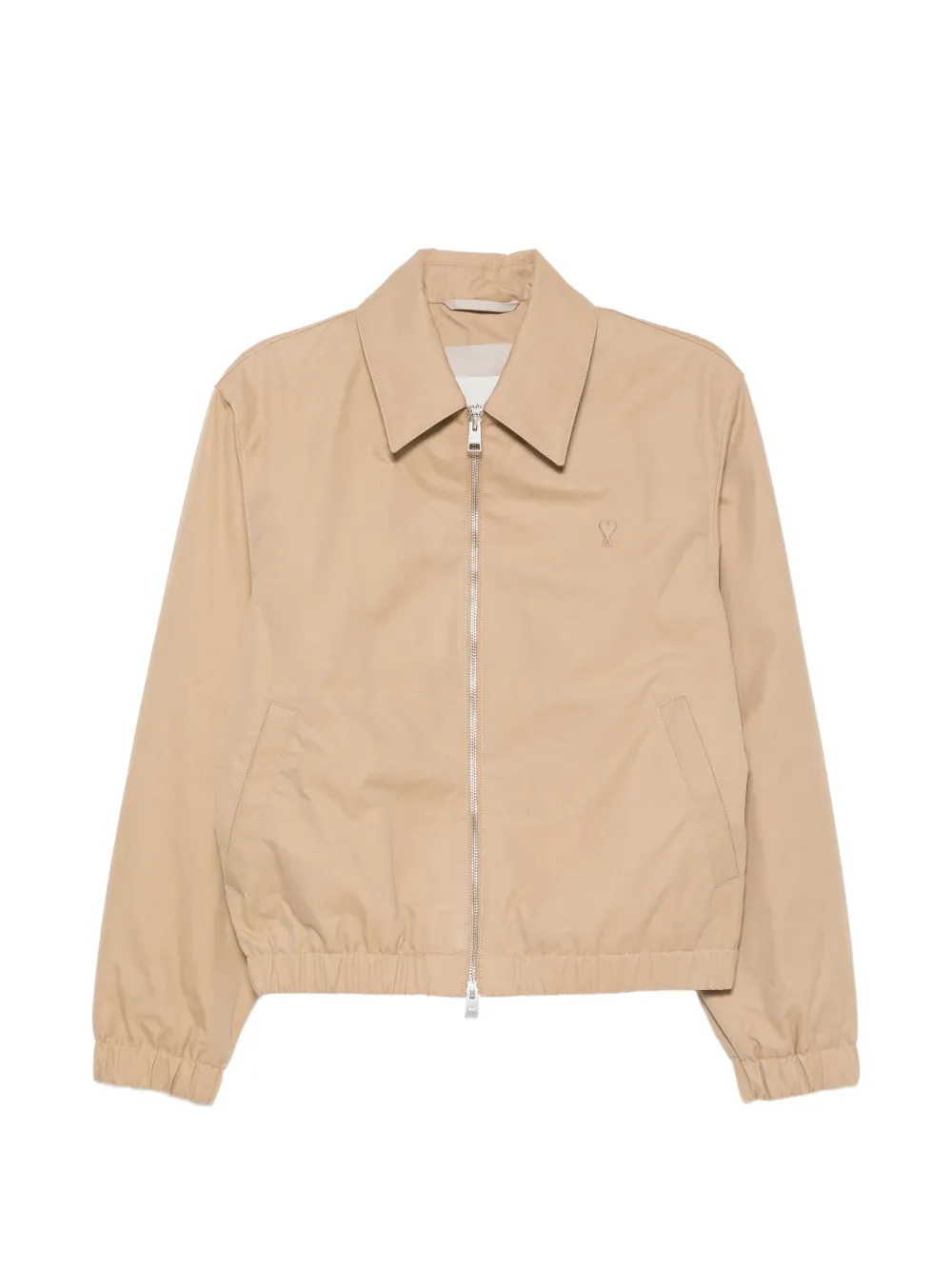 AMI Paris Ami de Coeur zip-up jacket - Toni neutri