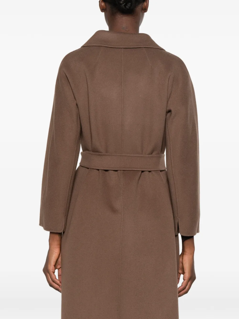 'S Max Mara Esturia belted notch-lapel coat Bruin