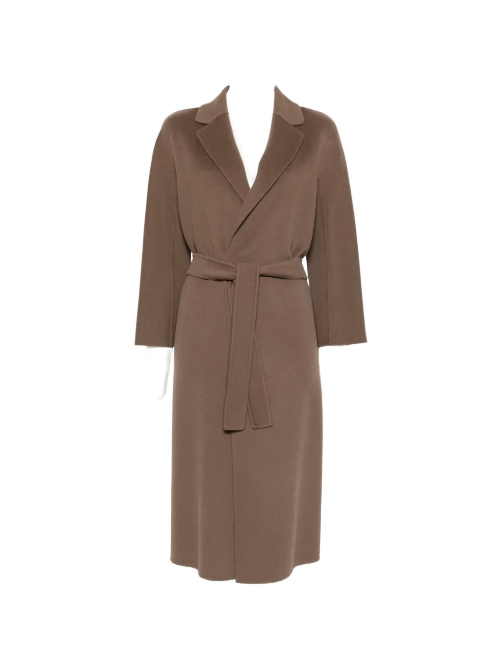 'S Max Mara Esturia belted notch-lapel coat Bruin