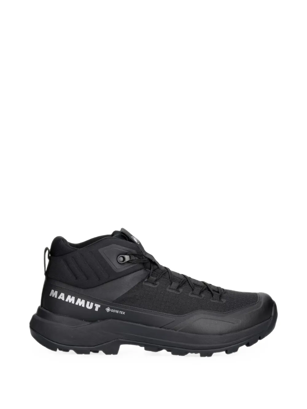 Mammut Sertig III Mid GTX logo-print hiking boots – Black
