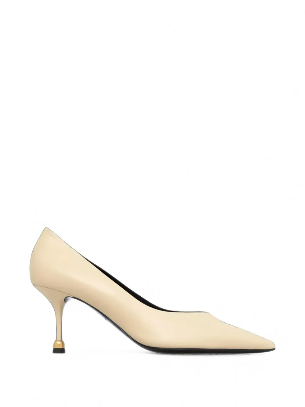 Vanda Novak Pola Pointed-toe Pumps In Neutral