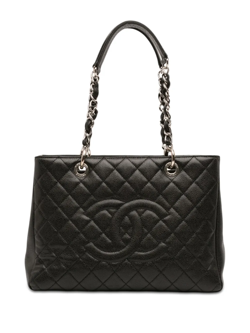 CHANEL Pre-Owned cabas Grand Shopping (2011) - Noir CHANEL Pre-Owned cabas Grand Shopping (2011) - Noir