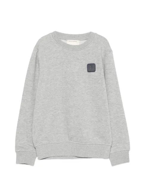 TRUSSARDI JUNIOR logo-patch sweatshirt