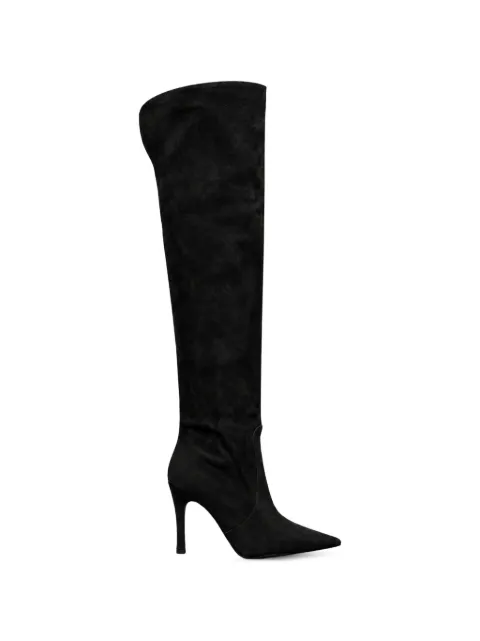 Poche Paris suede over-the-knee boots