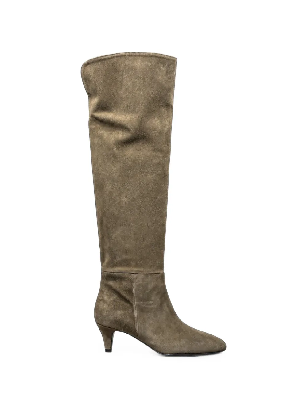 Poche Paris suede over-the-knee boots