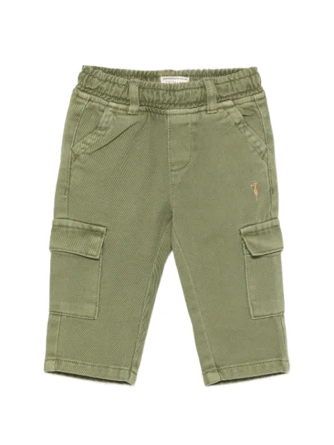 TRUSSARDI JUNIOR elasticated-waist cargo trousers