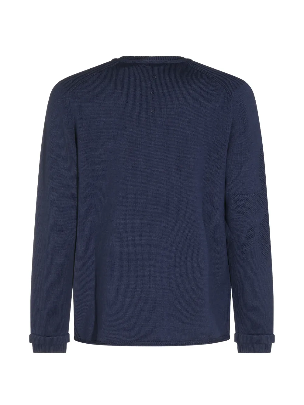 Premiata Indigo gebreide trui met ronde hals Blauw