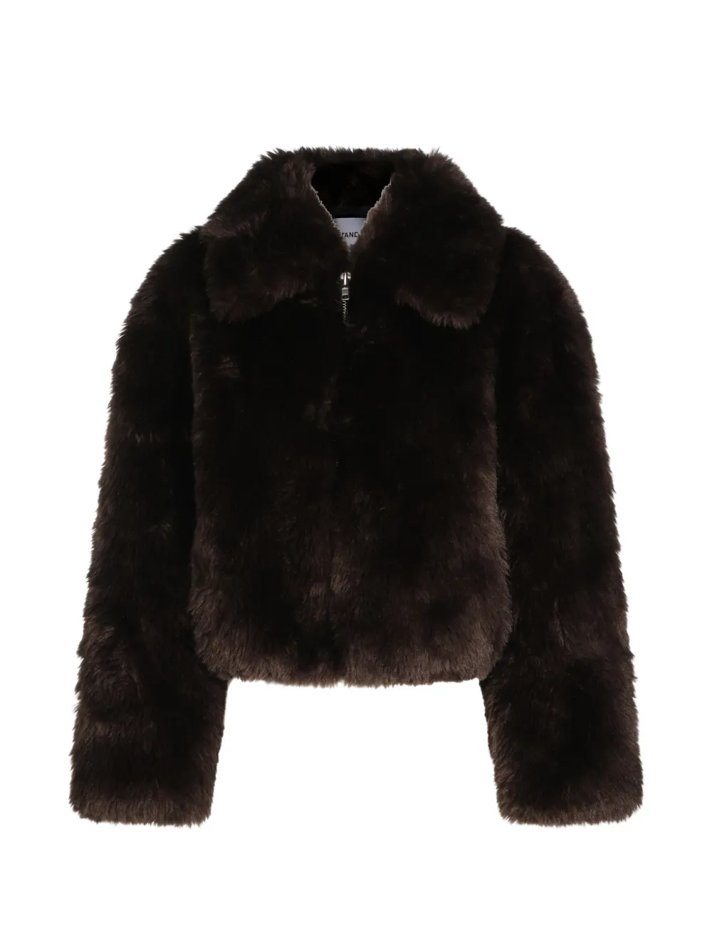 STAND STUDIO Aya faux-fur coat - Marron STAND STUDIO Aya faux-fur coat - Marron