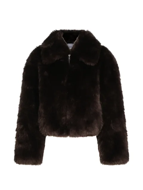 STAND STUDIO Aya faux-fur coat