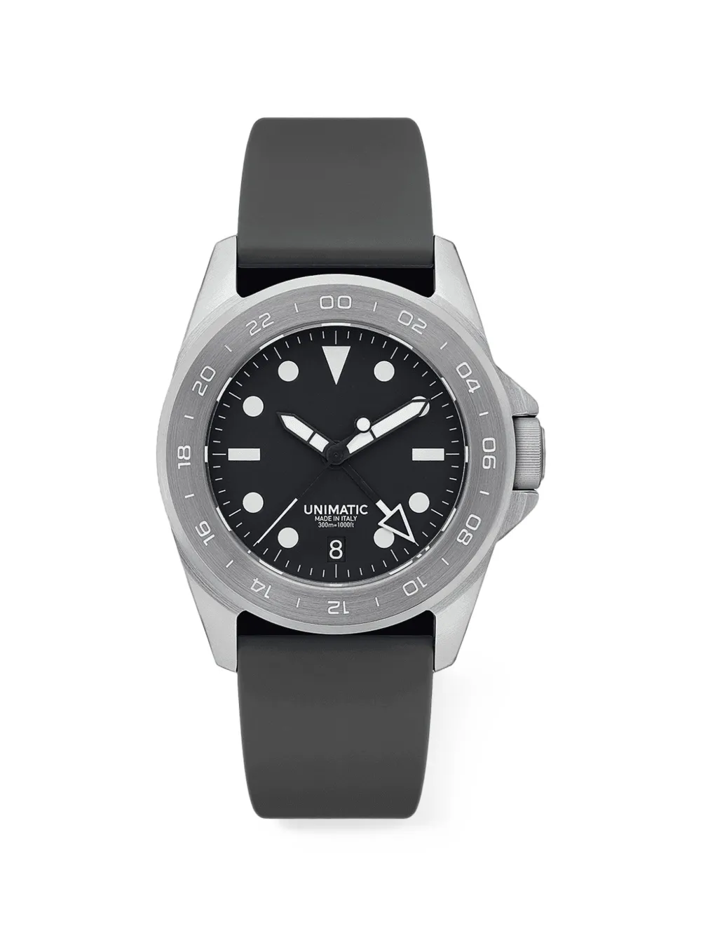 Unimatic U4-gmt 40mm Watch In Black