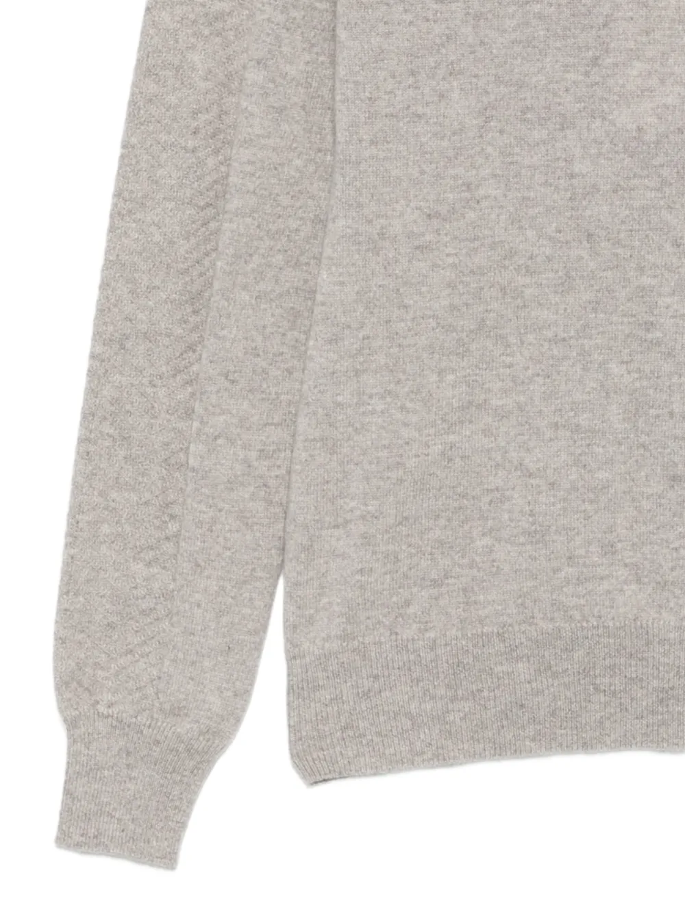 Colombo high-neck sweater Grijs