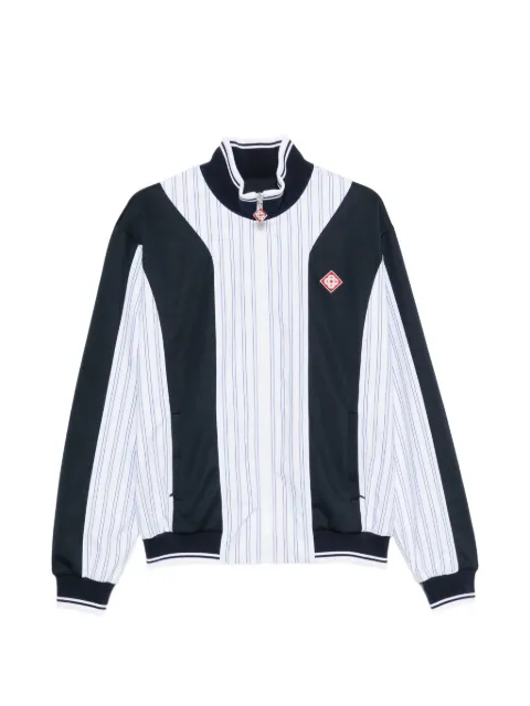Casablanca pinstripe-pattern panelled jacket