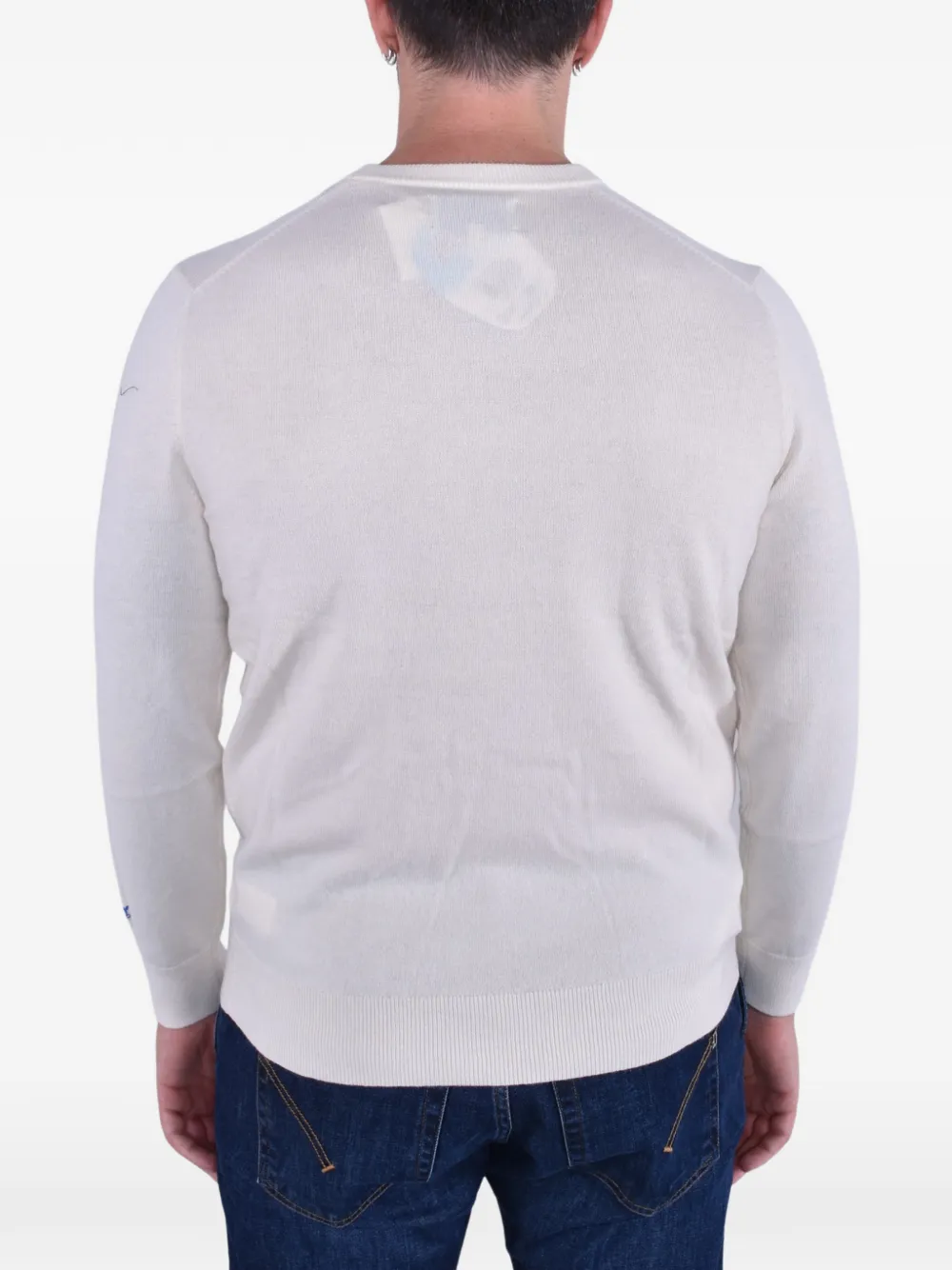 MC2 Saint Barth Après Ski embroidered sweater Beige