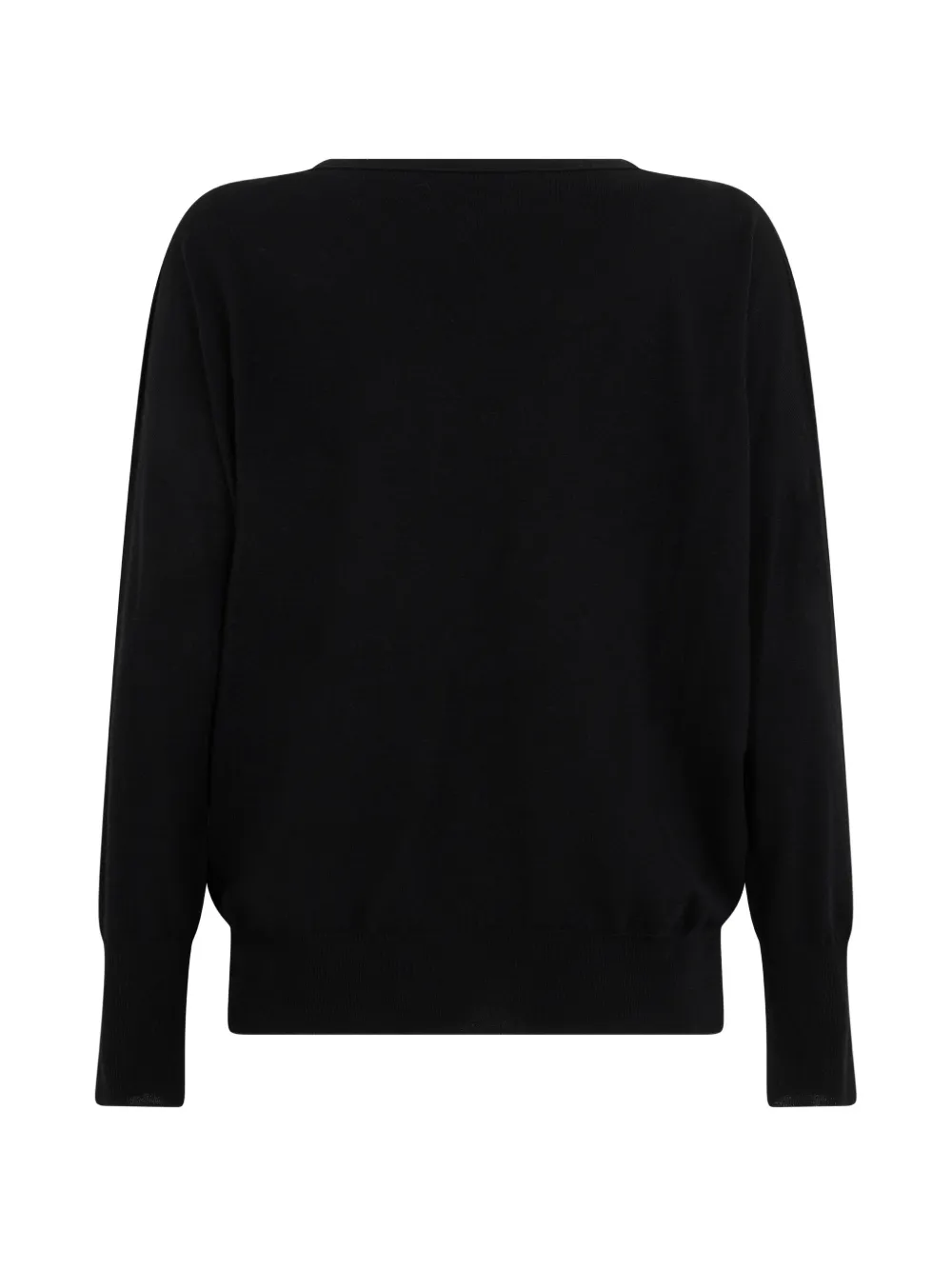 slowear Trui met V-hals Zwart