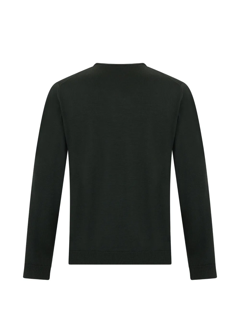 Roberto Collina fine-knit V-neck sweater Groen