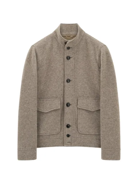 Boggi Milano jacket in wool cashmere blend mélange