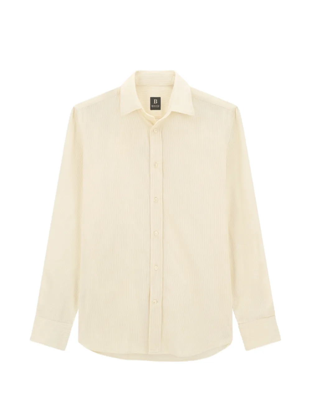Boggi Milano shirt in cotton-blend corduroy regular fit