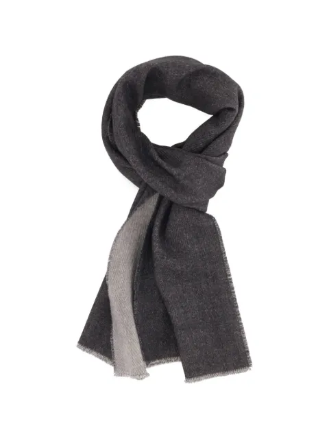 Boggi Milano scarf in wool with drill reinforcement