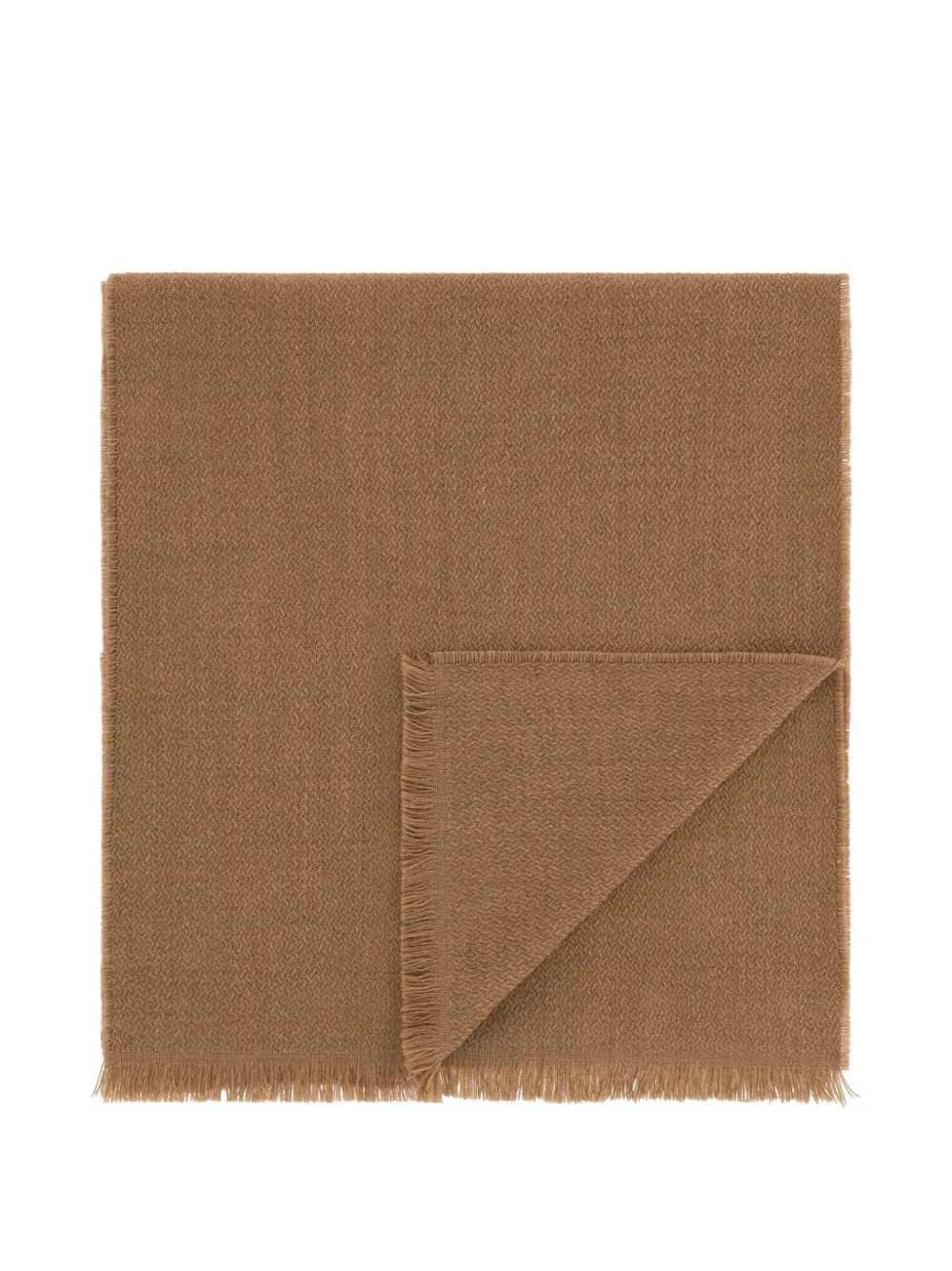 Boggi Milano scarf with knitted-motif in wool