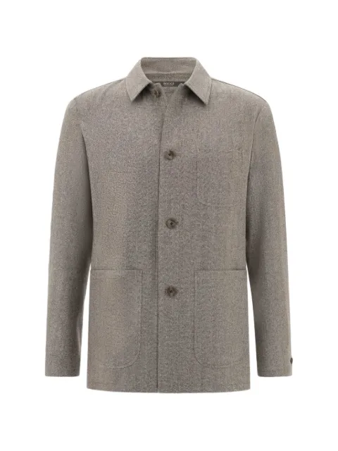 Boggi Milano veste en laine à chevrons